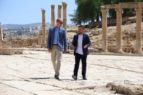 Prince William in Jordan 